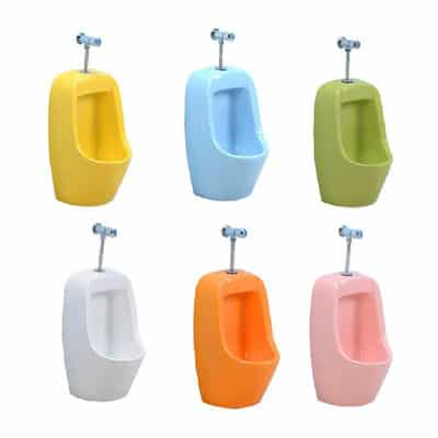 BỒN TIỂU EM BÉ TREO SỨ DRACO T3201 (HỒNG, XANH LÁ, XANH DƯƠNG, VÀNG, CAM, TRẮNG)