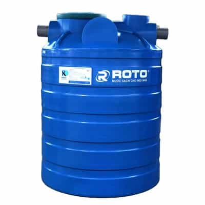 bồn tự hoại đứng nhựa roto st1500v (1500 lít) cho biệt thự và văn phòng