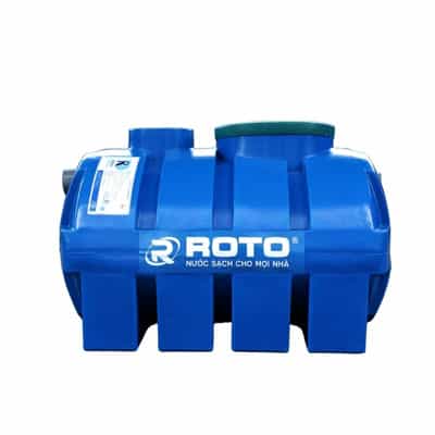 bồn tự hoại nằm nhựa roto st500 (500 lít) - giải pháp nhỏ gọn cho không gian hẹp