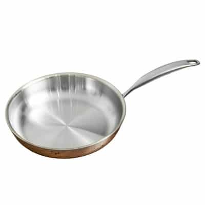 Chảo chiên Kailer KL-1028 inox 3 lớp chống dính tự thân 28cm