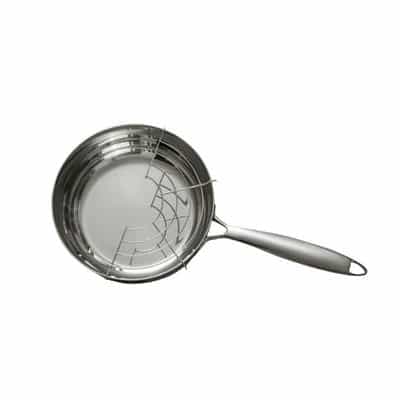 Chảo inox sâu lòng Kailer KL-2408 24cm, 3 lớp chống dính tự thân