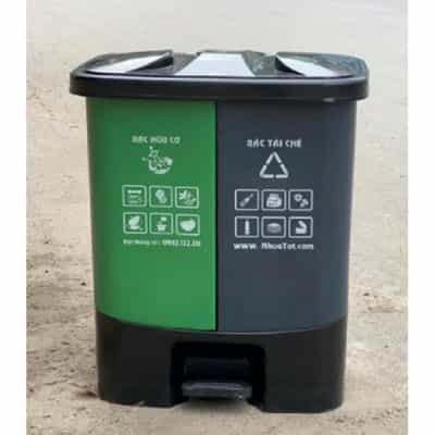 COMBO 10 THÙNG RÁC NẮP MỞ NHỰA NT TR-2N