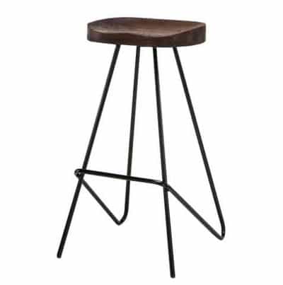 Combo 6 ghế đôn quầy bar APPNT BAR-M.GO khung sắt mê gỗ