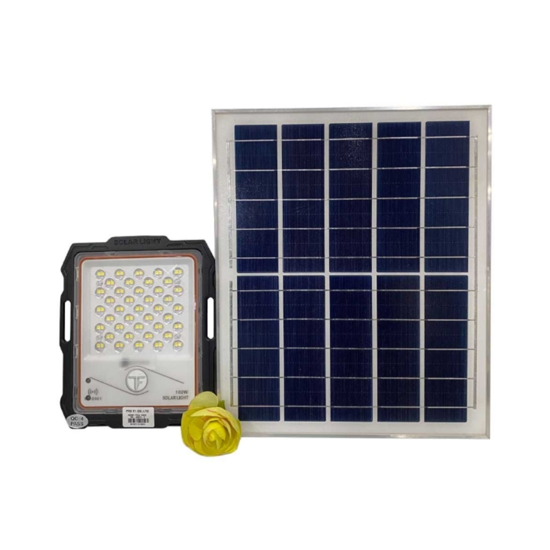 ĐÈN CẢM BIẾN RADAR AKIKO MJ-D901-2 100W PIN 15000MAH, REMOTE