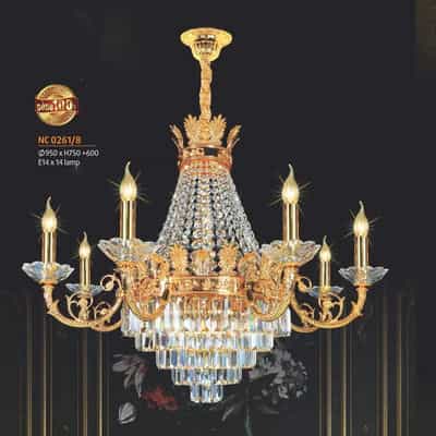 ĐÈN CHÙM TRANG TRÍ NETVIET NC 0261/8