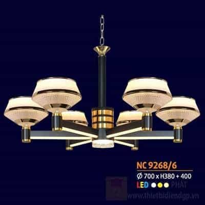 ĐÈN CHÙM TRANG TRÍ NETVIET NC 9268/6