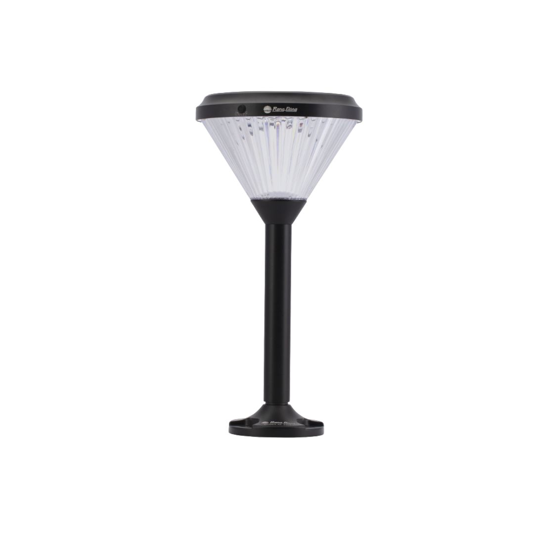 ĐÈN CỘT SÂN VƯỜN NĂNG LƯỢNG MẶT TRỜI RẠNG ĐÔNG DSV01.SL 2W (SÓNG NƯỚC) 3000K