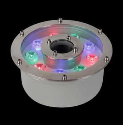ĐÈN DƯỚI NƯỚC EUROTO HBG 9W-RGB - Đèn hồ bơi LED đa màu sắc, chống nước IP68