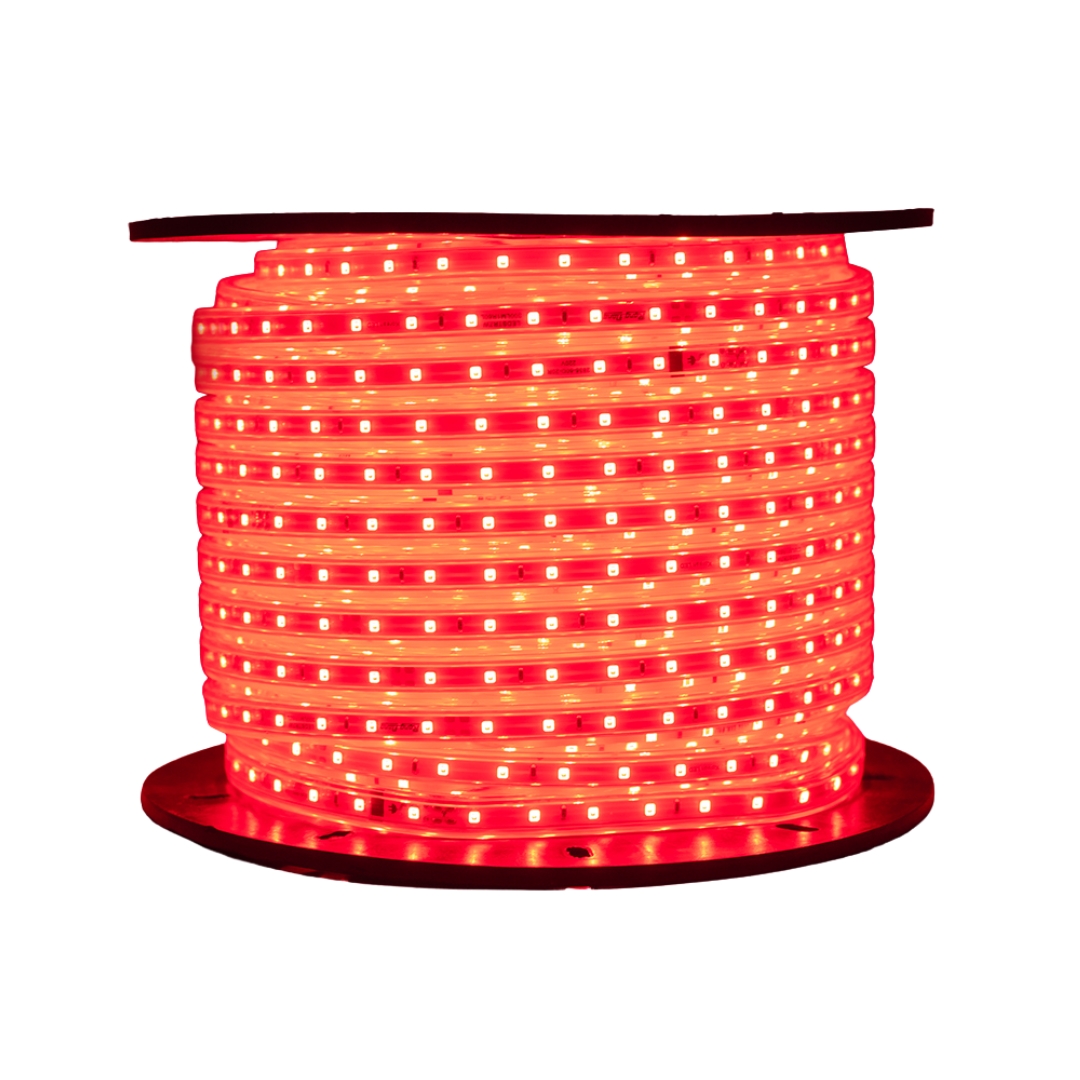 ĐÈN LED DÂY RẠNG ĐÔNG LD01R 1000/7W RED (AC 220V-100M) - ĐỎ - CÔNG SUẤT 7W - TUỔI THỌ 25000 GIỜ