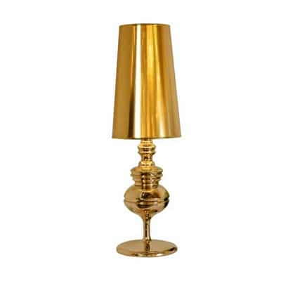 ĐÈN NGỦ TRANG TRÍ EUROTO B-097 | Đèn bàn phòng ngủ | Euroto | Đèn kim loại mạ đồng, ánh sáng trắng hoặc vàng.