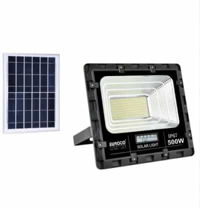 Đèn Pha LED Năng Lượng Mặt Trời Euroto SOLAR-05 500W – Tiết Kiệm Năng Lượng, Sử Dụng Dễ Dàng