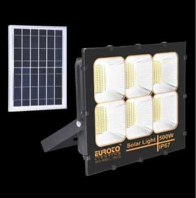 ĐÈN PHA LED NĂNG LƯỢNG MẶT TRỜI EUROTO SOLAR-67 500W
