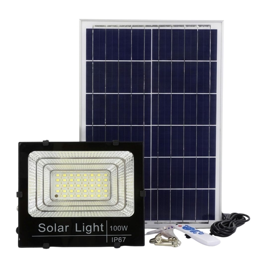 ĐÈN PHA LED NĂNG LƯỢNG MẶT TRỜI NEWSTAR 100WA