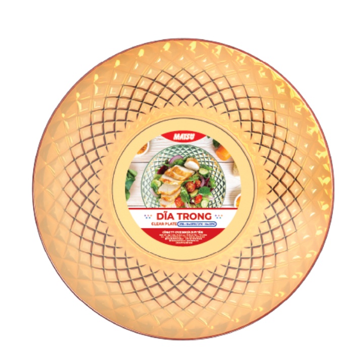 dĩa trong 2t6 nhựa duy tân 1376