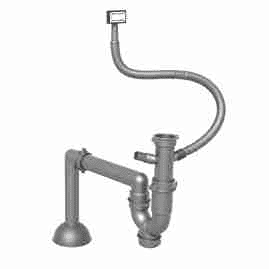 ĐƯỜNG ỐNG XẢ KONOX SIPHON PD03