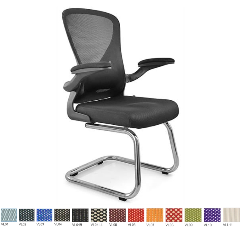 GHẾ CHÂN QUỲ PHÒNG HỌP LƯNG LƯỚI NỘI THẤT 190 GQ2414