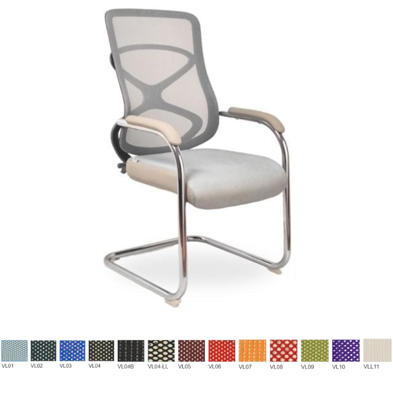 GHẾ CHÂN QUỲ PHÒNG HỌP LƯNG LƯỚI NỘI THẤT 190 GQ264
