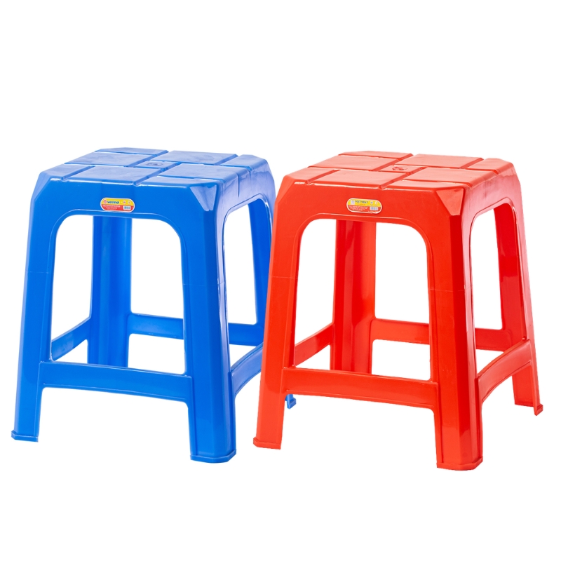 GHẾ ĐẨU NHỰA VIỆT NHẬT 2072 PP DÀY, KÍCH THƯỚC 24.5X24.5X35CM