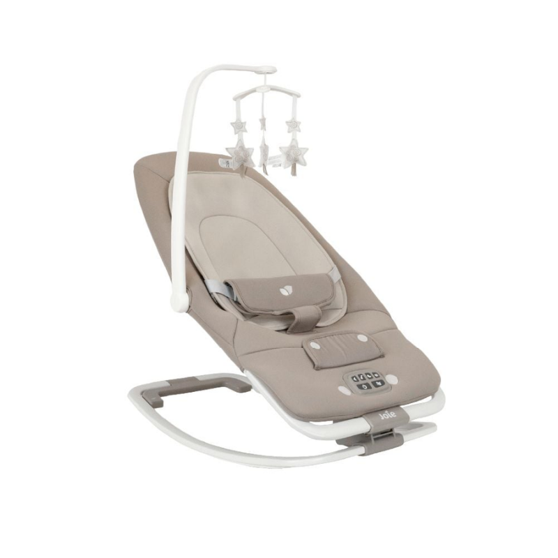 GHẾ RUNG TRẺ EM JOIE DREAMER WALNUT 0–15KG ĐA CHẾ ĐỘ ÊM ÁI