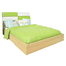 GIƯỜNG ĐƠN GỖ CN HÒA PHÁT (THE ONE) 1.26 MÉT GNE301