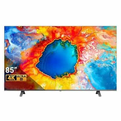 GOOGLE TIVI QLED TOSHIBA AI 4K 85 INCHES 85M450NP