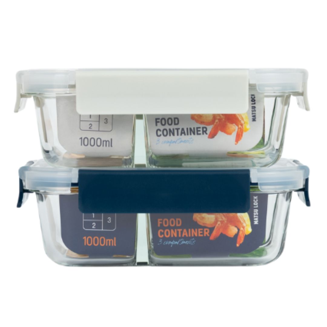 hộp tp cn 3n matsu lock 1000ml (thủy tinh) duy tân 1710