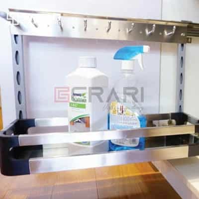 KỆ CHỨA CHẤT TẨY RỬA INOX GERARI GKR