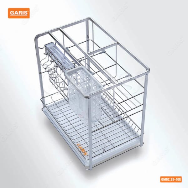 KỆ GIA VỊ INOX GARIS GM02.40E