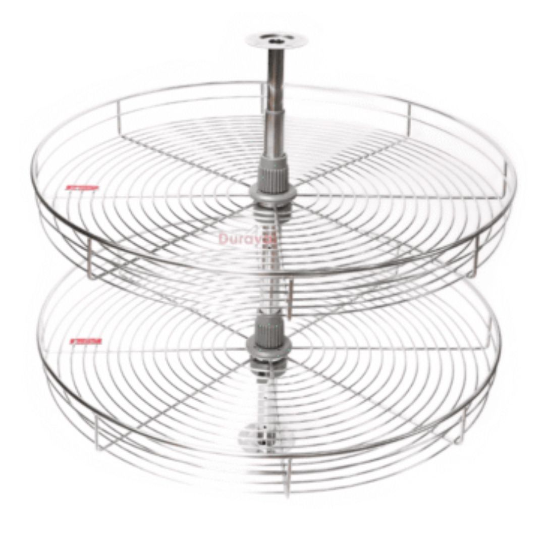 KỆ GÓC XOAY 360 ĐỘ INOX 304 DURAVAL 800MM D62958