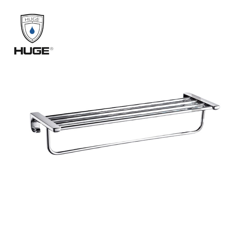 kệ khăn 2 tầng huge h-b1825 inox sus304