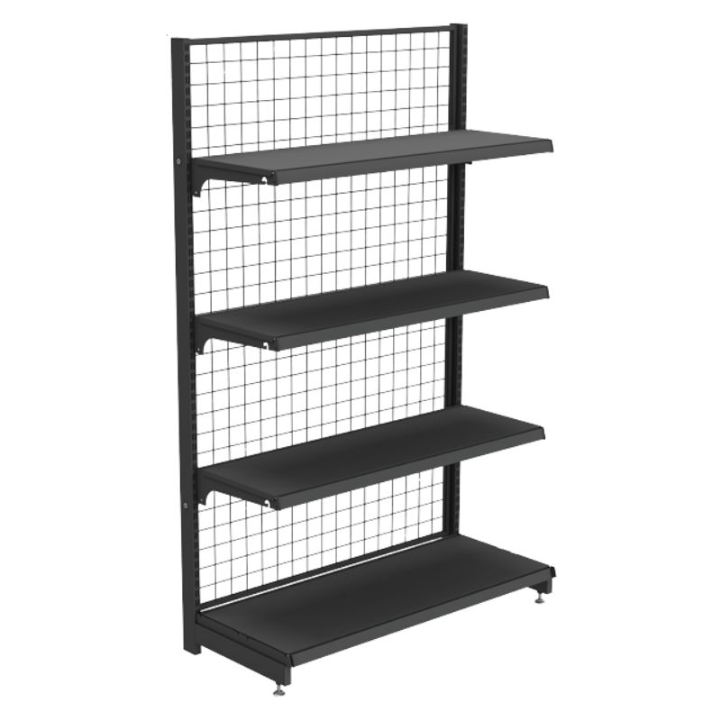 kệ siêu thị đơn 4 tầng rbs ke-4đon-bl