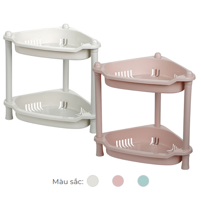 KỆ TAM GIÁC NHỰA VIỆT NHẬT 5562-2 2 TẦNG TIỆN DỤNG