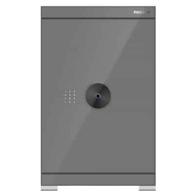 Két sắt thông minh Philips SBX602-7CU - Khóa vân tay + Khóa điện tử, Kết cấu thép sơn tĩnh điện