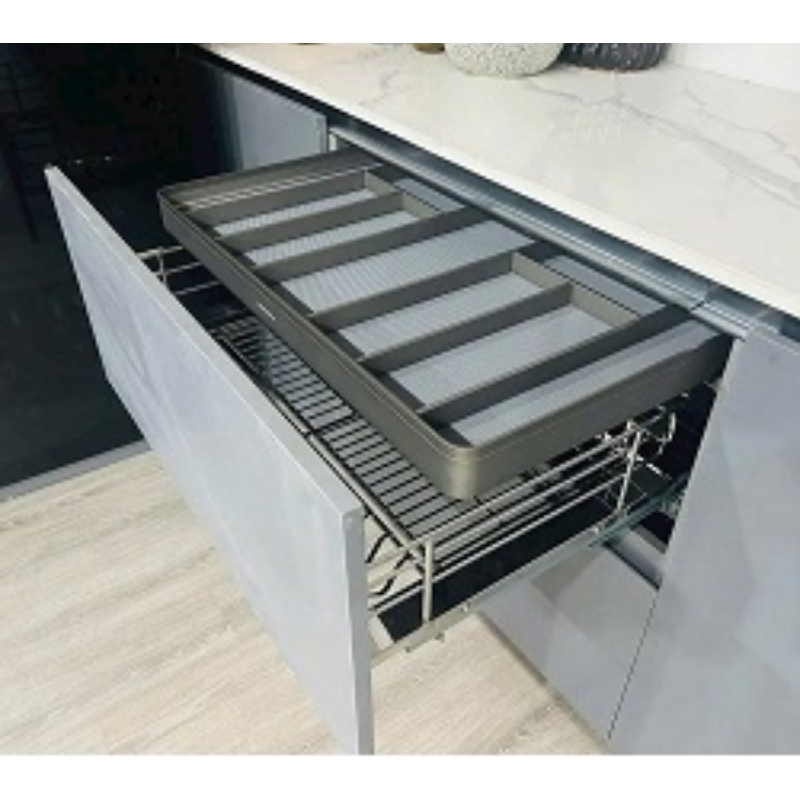 KHAY CHIA MUỖNG NĨA NHÔM PHAY XƯỚC ĐỘC LẬP EUROGOLD EMG8560