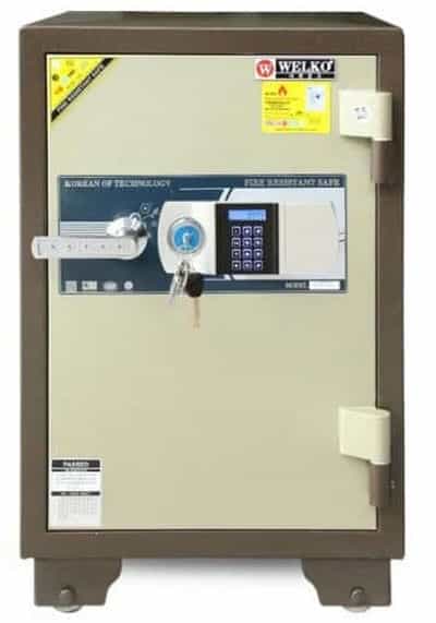 Két sắt Welko KS125 khóa điện tử cánh đúc, chống cháy