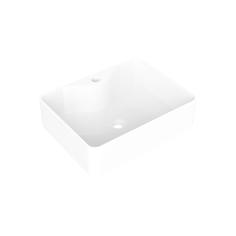 LAVABO ĐẶT BÀN JOMOO 12812-1/11P-I011 MEN SỨ CAO CẤP, LÒNG CHẬU SÂU
