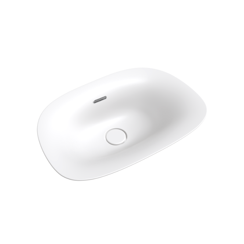 LAVABO DƯƠNG VÀNH JOMOO P12663-1/01Z-1 MEN 3 LỚP, XẢ TRÀN TIỆN LỢI