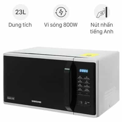 LÒ VI SÓNG SAMSUNG 23 LÍT MS23K3513AS/SV-N (CƠ)