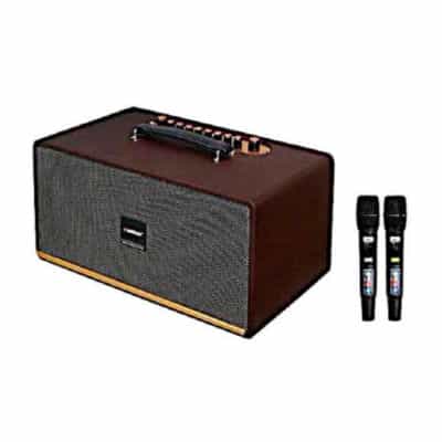 LOA DI ĐỘNG OMATON SH-3699LUXURY THÙNG GỖ 350W 3 ĐƯỜNG TIẾNG