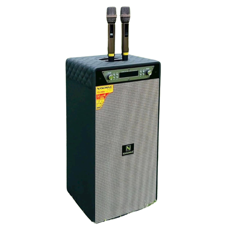 LOA KARAOKE XÁCH TAY NANOMAX FD-288C (BASS ĐÔI 25CM)