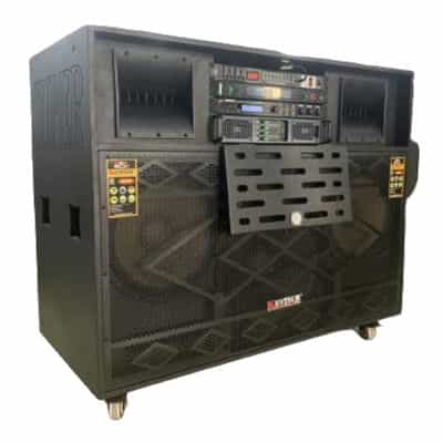 LOA KÉO DÙNG ĐIỆN GỖ 5 TẤC KENTECH KD-9600 SUP (3450W)