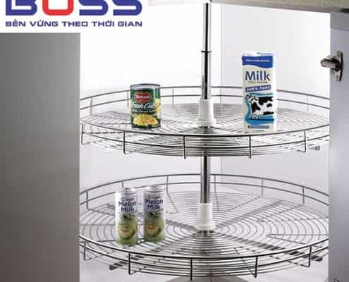 MÂM XOAY 1/1 INOX 304 NAN DẸT BOSS BXVIP 418(1/1)