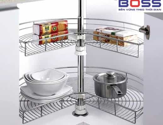 MÂM XOAY 3/4 INOX 304 NAN DẸT BOSS BXVIP 318(3/4)