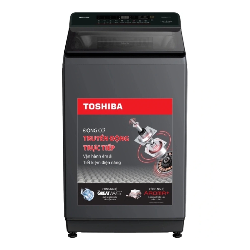 máy giặt toshiba tw-t21b120uwv(mg) inverter 11kg cửa trước