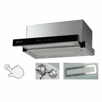 Máy hút mùi Gerari GHM.012 cảm ứng vẫy tay 1200m³/h