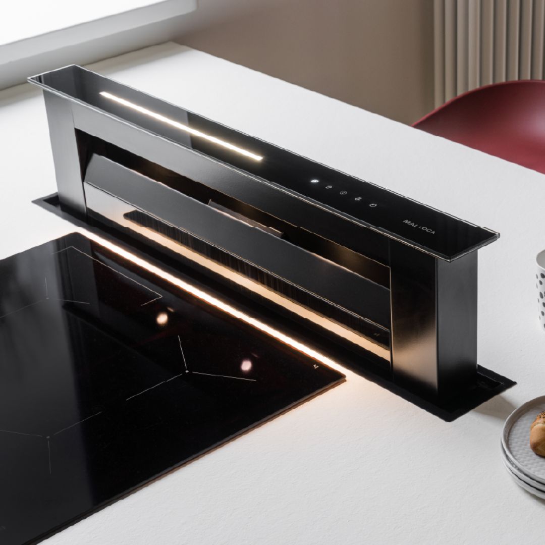 MÁY HÚT KHÓI KHỬ MÙI CẢM ỨNG MALLOCA DOWNDRAFT K900BM