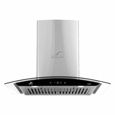 MÁY HÚT KHÓI KHỬ MÙI SMART BAUER KÍNH CONG BC70ECN