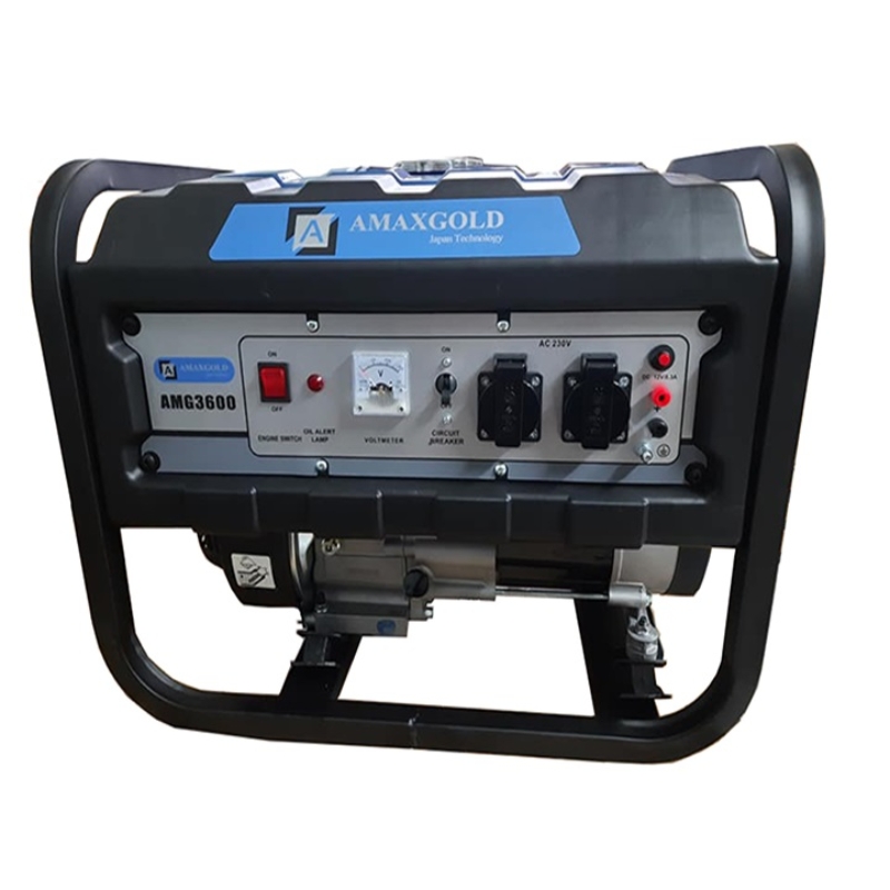 MÁY PHÁT ĐIỆN CHẠY XĂNG 3KW AMAXGOLD AMG3600 – CÔNG SUẤT MẠNH MẼ, BỀN BỈ