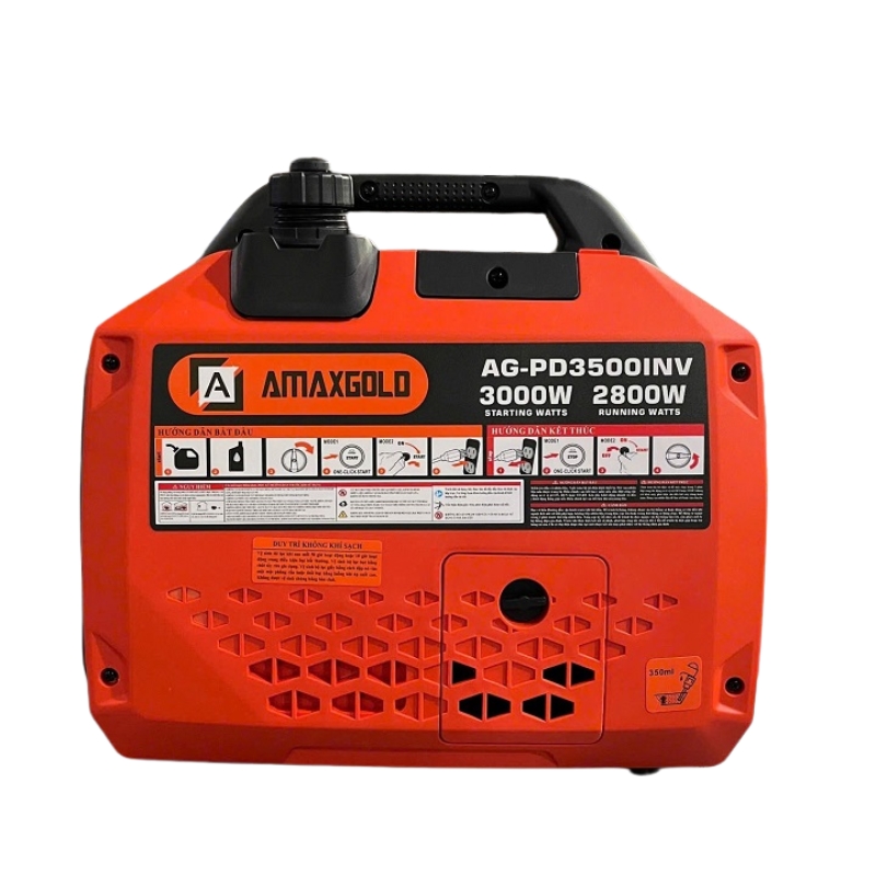 MÁY PHÁT ĐIỆN INVERTER + AMAXGOLD + AG-PD3500 + 3KW, TIẾT KIỆM NHIÊN LIỆU