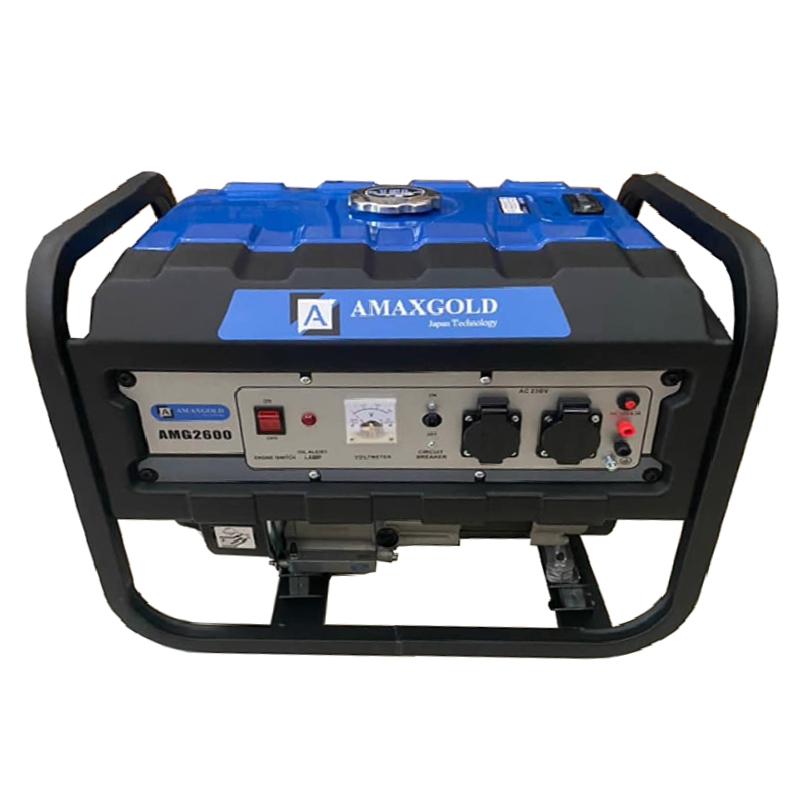 MÁY PHÁT ĐIỆN XĂNG AMAXGOLD AMG2600 2KW CÔNG SUẤT LIÊN TỤC 2KW